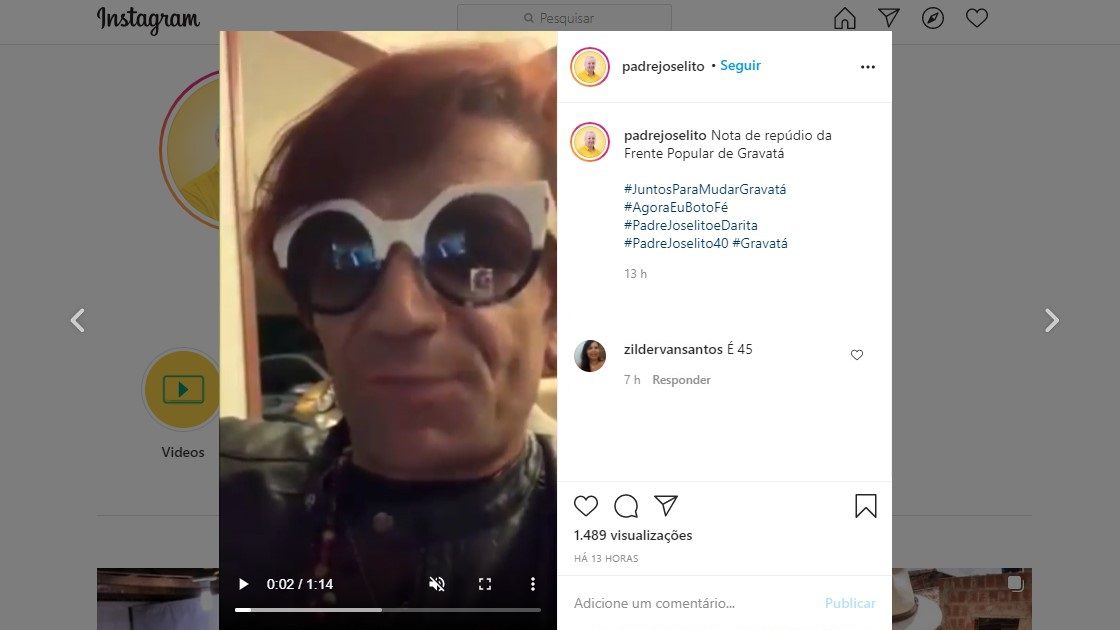 Fake News: Justiça obriga Joselito e Darita a deletarem vídeo no Instagram