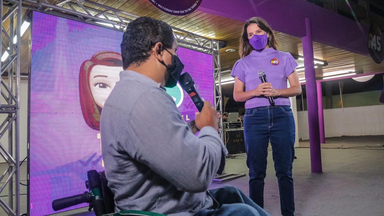 Raquel Lyra destaca importância da Via Parque durante debate sobre esportes