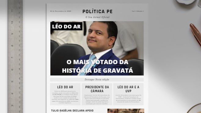 Comunicar: Política PE ganha Jornal Digital direcionado a Mídias Sociais