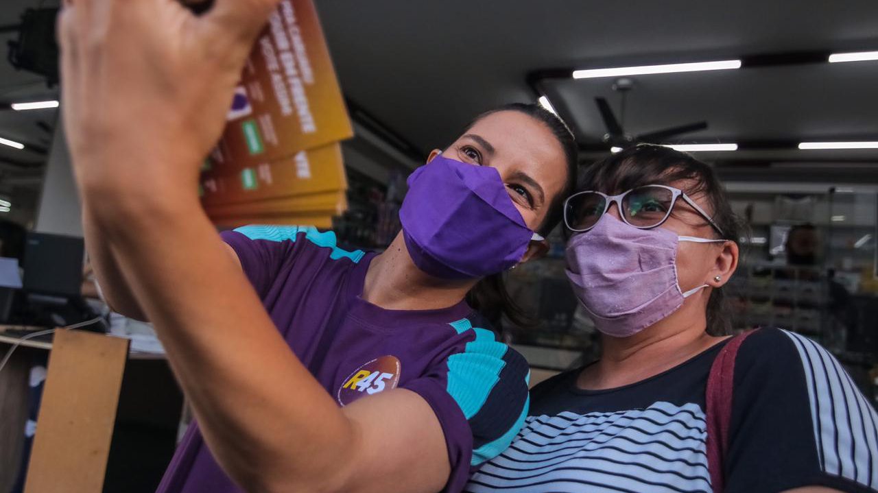 Sem Aglomeração: Raquel Lyra segue com visitas e interação nas redes sociais