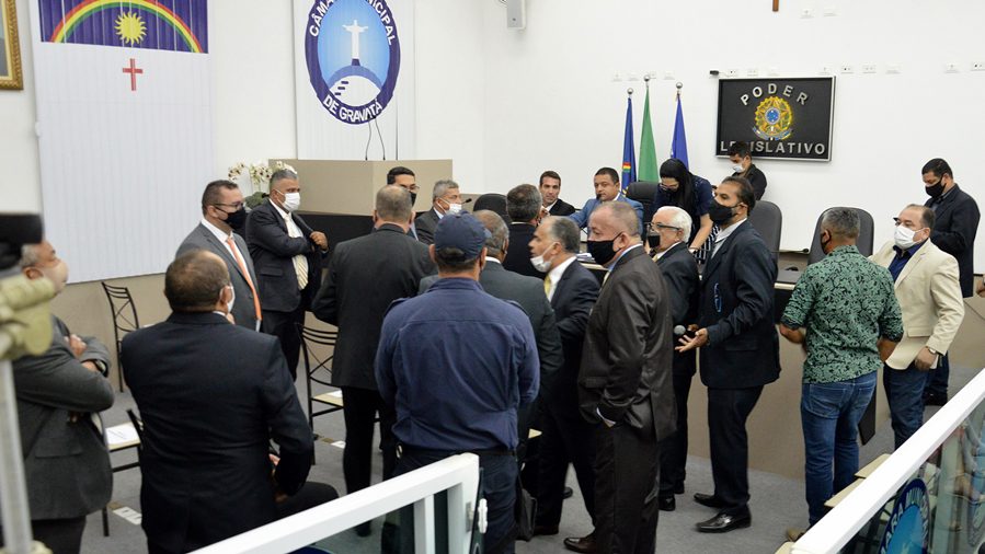 Confira como ficou a Mesa Diretora para o biênio 2021/2022 da Câmara de Gravatá