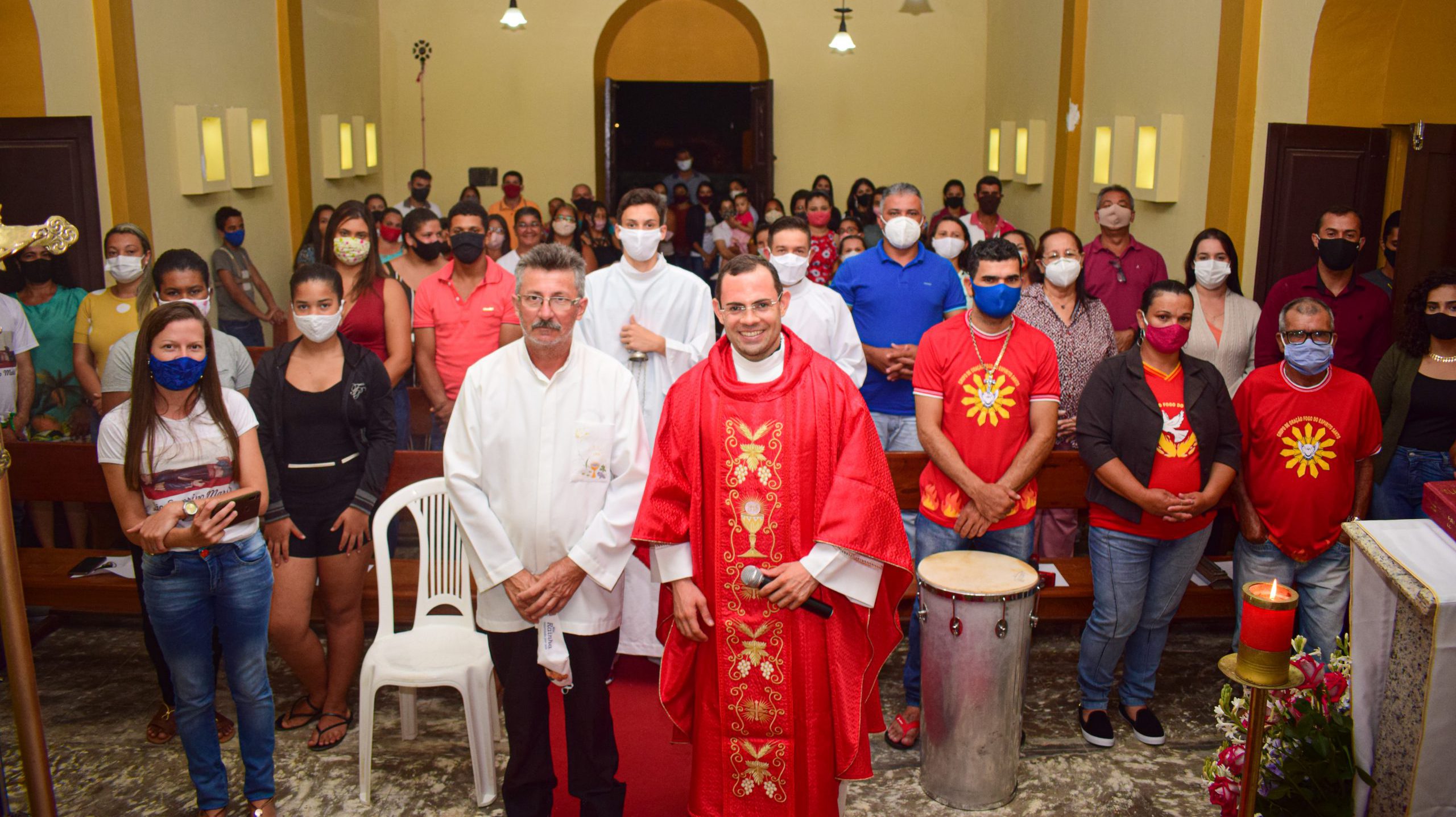 Ruinha: Vereador Gil Dantas participa de Missa do padroeiro de São Severino