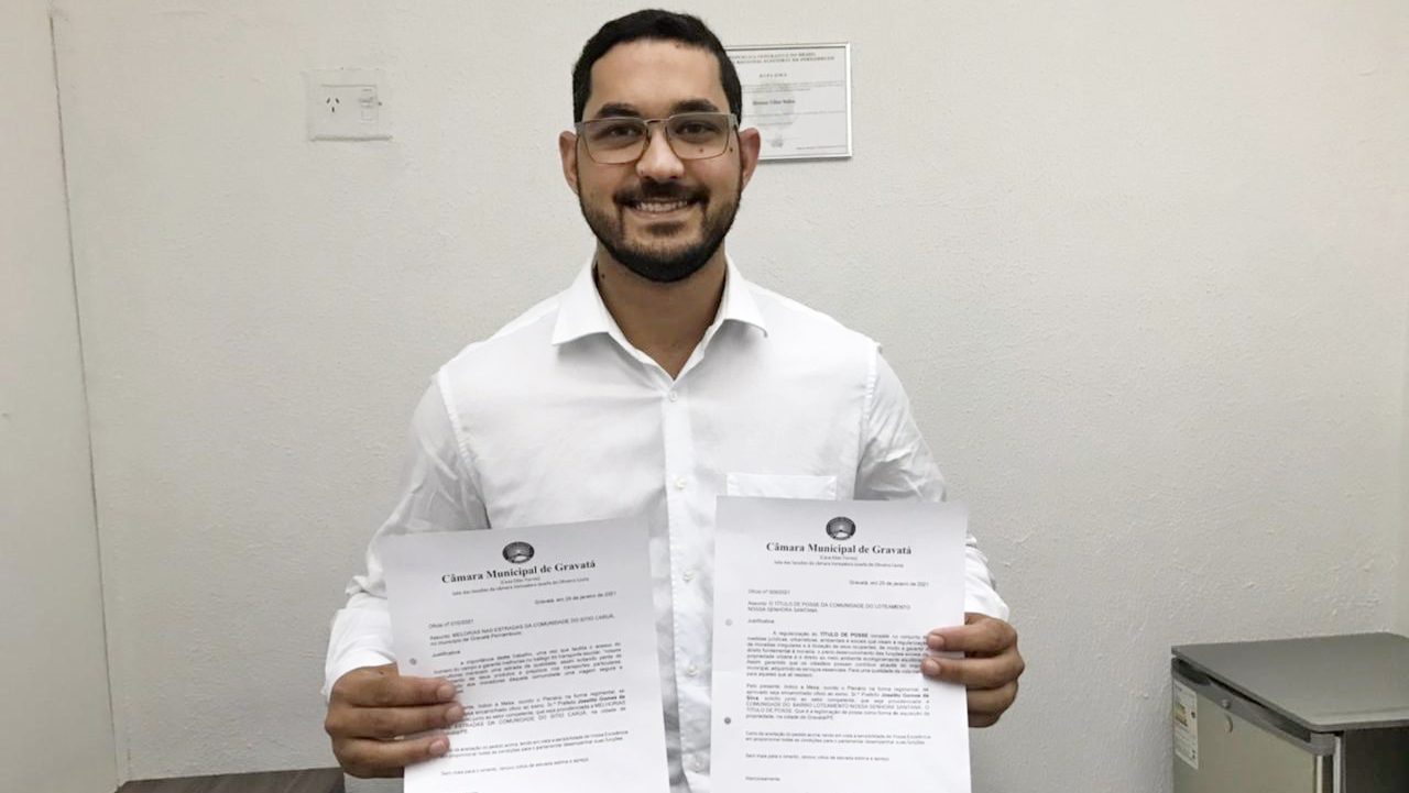 Loteamento Nossa Senhora Santana: Bruno Sales solicita Título de Posse