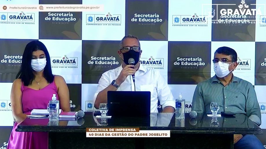 Em Gravatá: Sem a presença do padre, coletiva dos 40 dias de gestão é realizada