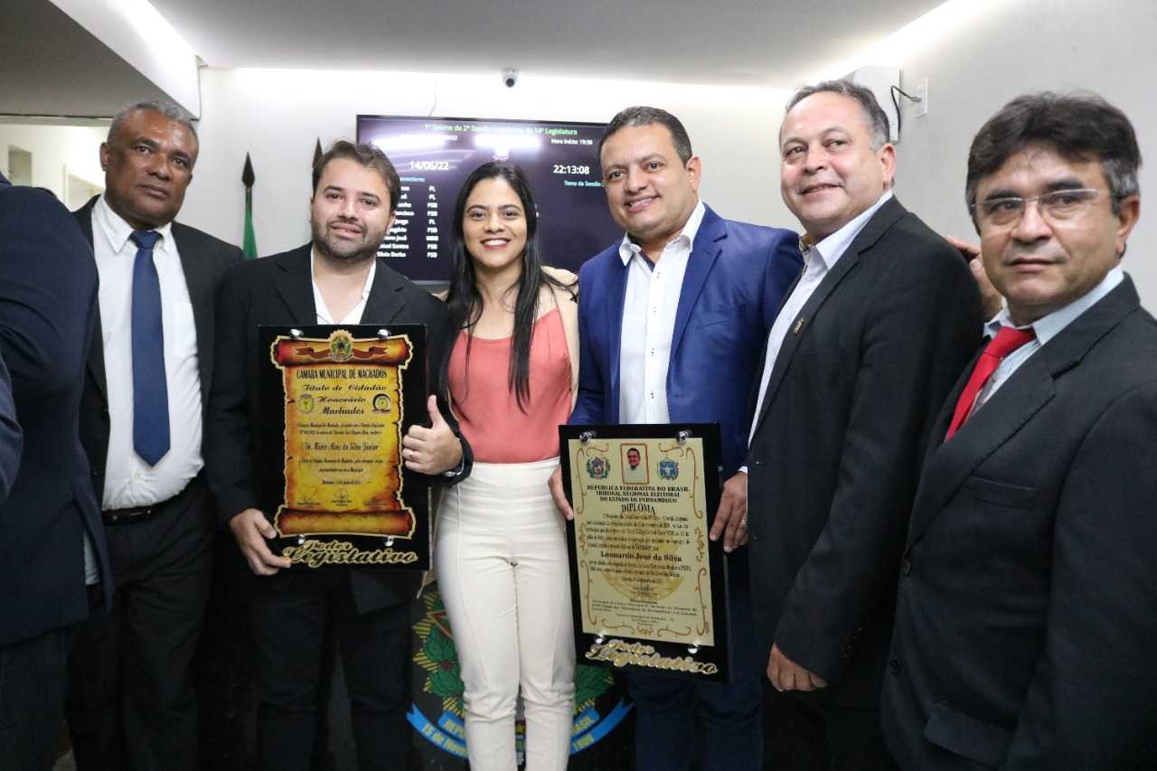 Presidente da UVP, Leo do AR, recebe homenagem especial em Machados-PE