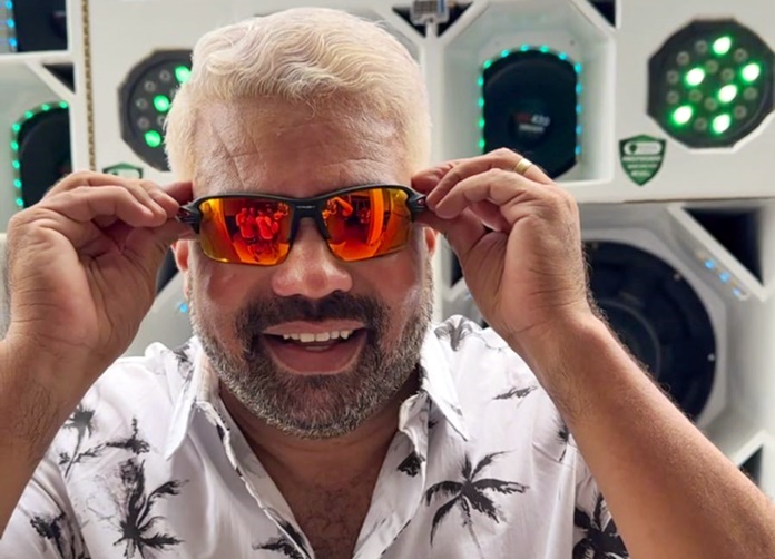 Vice-prefeito de Chã Grande Sandro Corrêa aceita desafio e neva o cabelo