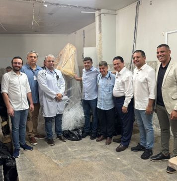Léo do Ar acompanha obras no HAM e destaca novo centro de hemodinâmica